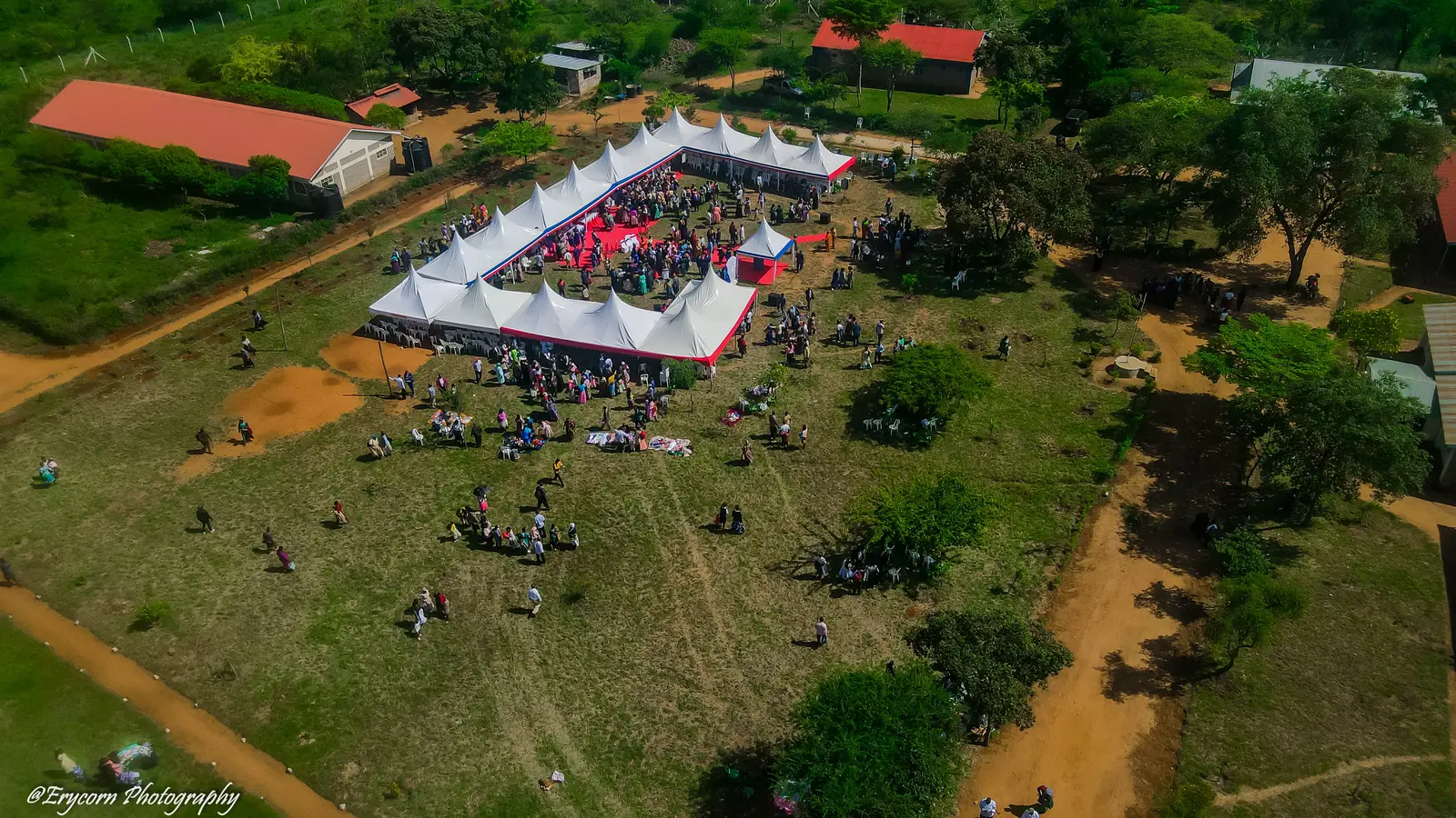 Graduands celebrating at A.I.C. Masinga Bible College