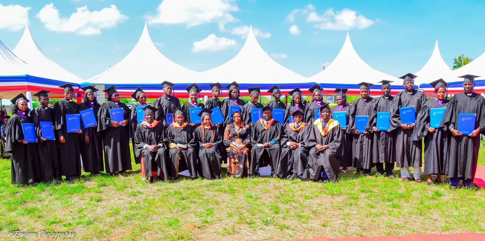 Students sharing community life at A.I.C. Masinga Bible College