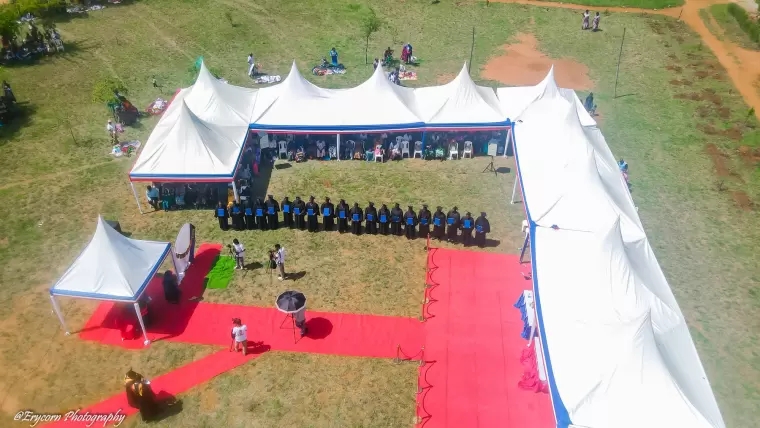 33rd Graduation photo 18 at A.I.C. Masinga Bible College